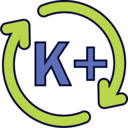 K+ Reposter  screen for extension Chrome web store in OffiDocs Chromium
