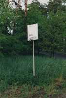 Free download Kuhblank, Schild DR-Anlage free photo or picture to be edited with GIMP online image editor