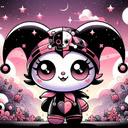 Kuromi Skull Live Wallpaper  screen for extension Chrome web store in OffiDocs Chromium