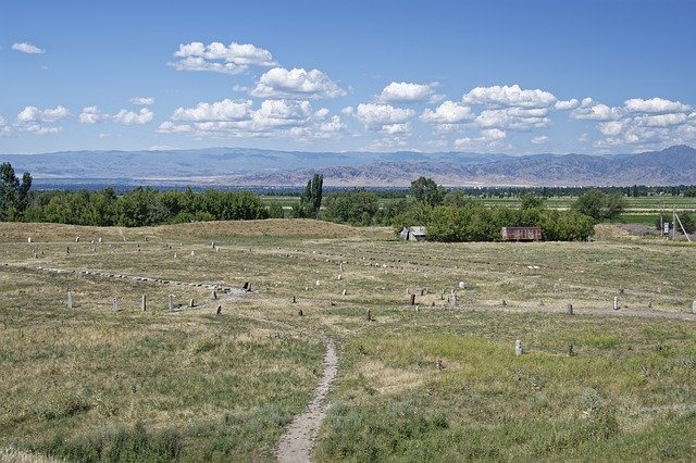 Template Photo Kyrgyzstan Graveyard Of Balbals -  for OffiDocs