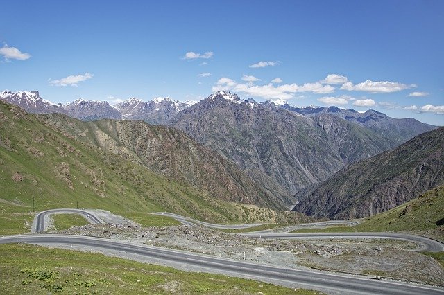 Template Photo Kyrgyzstan Töö-Pass Mountain Pass -  for OffiDocs