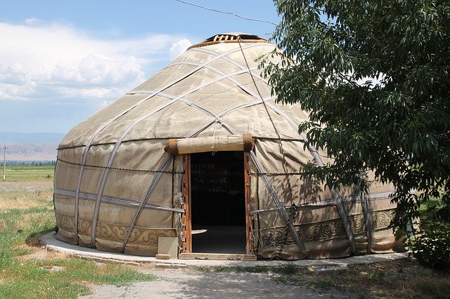 Free download Kyrgyzstan Yurt The Nomads -  free photo or picture to be edited with GIMP online image editor