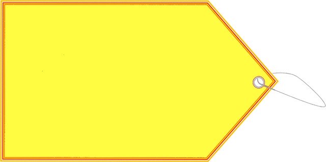 Free download Label Blank Tag -  free illustration to be edited with GIMP free online image editor
