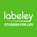 Labeley Online Label and Sticker Maker  screen for extension Chrome web store in OffiDocs Chromium
