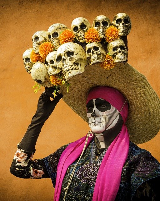 Free download la catrina day of the dead costume free picture to be edited with GIMP free online image editor