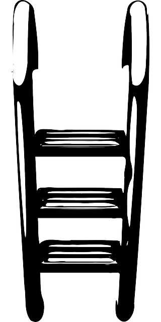 Free download Ladder Stepladder Boat - Free vector graphic on Pixabay free illustration to be edited with GIMP free online image editor