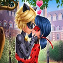 Ladybug Miraculous Kiss  screen for extension Chrome web store in OffiDocs Chromium