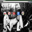 Lady GaGa  screen for extension Chrome web store in OffiDocs Chromium