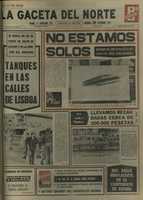 Free download LA GACETA DEL NORTE, 29 Setiembre 1974 free photo or picture to be edited with GIMP online image editor