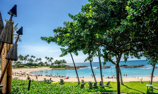 Free download lagoon ko olina hawaii oahu ocean free picture to be edited with GIMP free online image editor