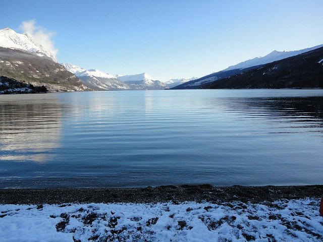 Free download Lake Argentina Patagonia -  free photo or picture to be edited with GIMP online image editor