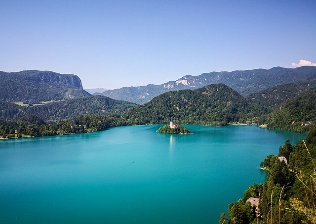Безкоштовно завантажте Озеро Блед Словенія Вода – безкоштовне фото чи зображення для редагування за допомогою онлайн-редактора зображень GIMP