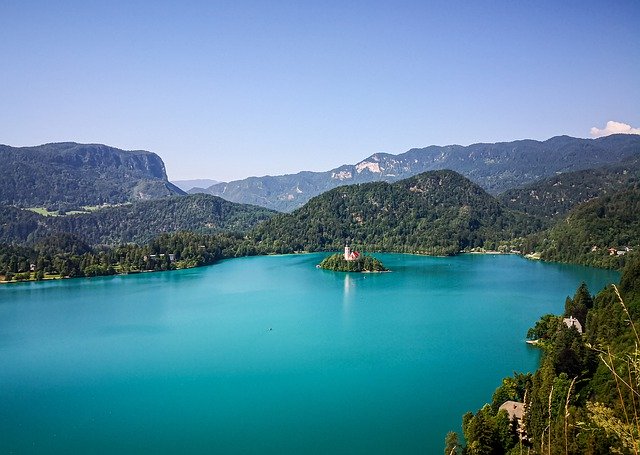 تحميل مجاني Lake Bled Slovenia Water - صورة مجانية أو صورة ليتم تحريرها باستخدام محرر الصور عبر الإنترنت GIMP