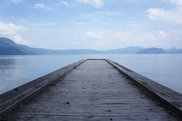 Free download Lake Bridge Water free photo template to be edited with GIMP online image editor