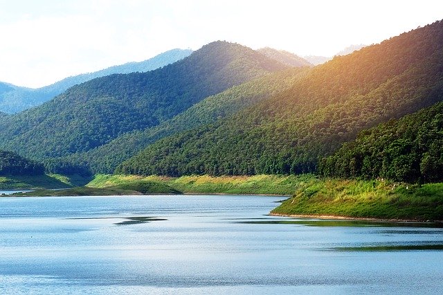 Free download Lake Calm Mountain -  free free photo or picture to be edited with GIMP online image editor