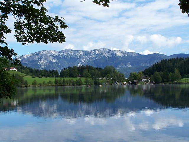 Free download Lake Carinthia Austria -  free photo or picture to be edited with GIMP online image editor