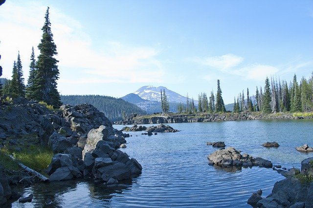 Bezpłatne pobieranie Lake Central Oregon Sparks - bezpłatne zdjęcie lub obraz do edycji za pomocą internetowego edytora obrazów GIMP