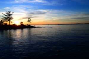 Free download Lake Champlain Sunset free photo or picture to be edited with GIMP online image editor
