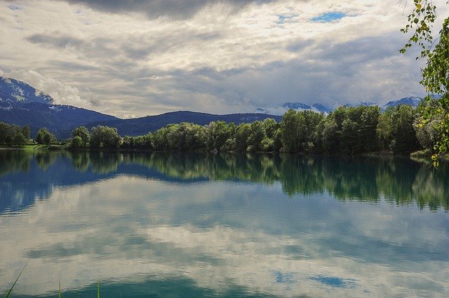 Free picture Lake Clouds Reflection -  to be edited by GIMP free image editor by OffiDocs