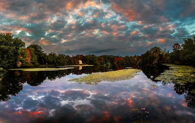 Free download Lake Clouds Water -  free photo or picture to be edited with GIMP online image editor