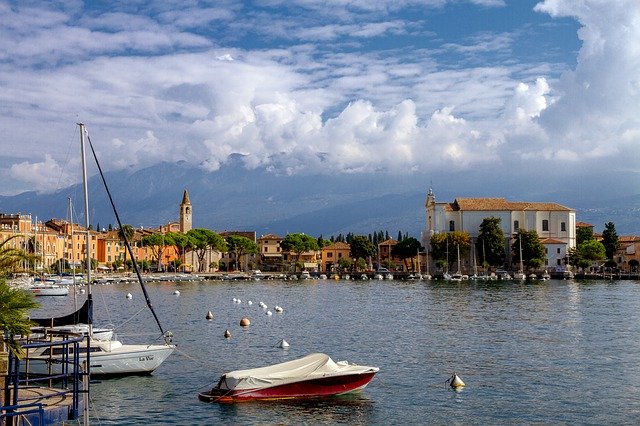Free download Lake Garda Italy Travel Tourism -  free photo or picture to be edited with GIMP online image editor
