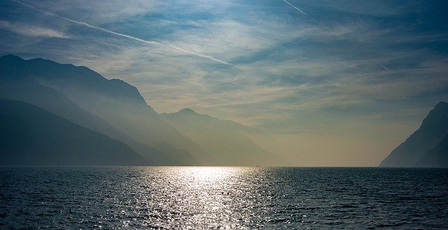 Free download Lake Garda Water free photo template to be edited with GIMP online image editor