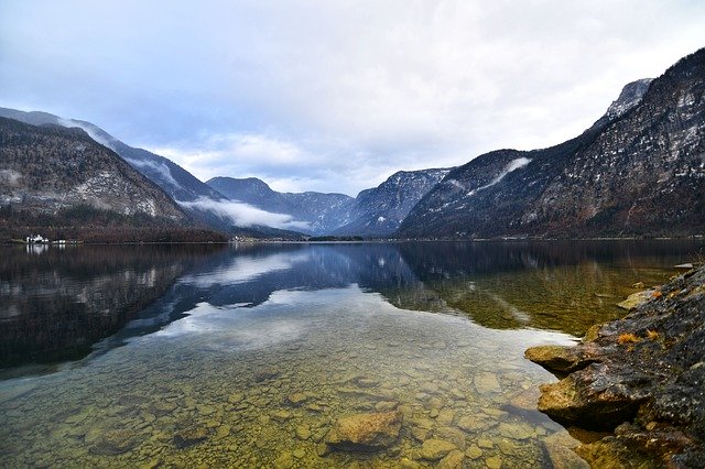 دانلود رایگان Lake Hallstatt Travel - عکس یا تصویر رایگان برای ویرایش با ویرایشگر تصویر آنلاین GIMP