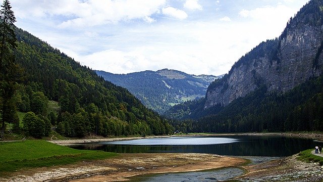 Free download Lake Haute-Savoie Mountain -  free photo or picture to be edited with GIMP online image editor