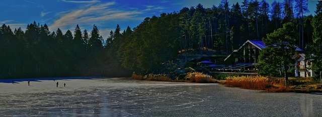 Template Photo Lake Ice Winter for OffiDocs
