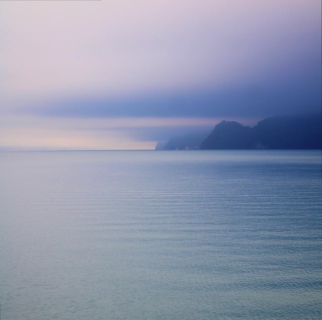 Scarica gratuitamente l'immagine gratuita di lago montagna lago thun acqua nebbia da modificare con l'editor di immagini online gratuito GIMP