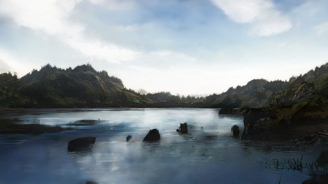 Libreng download lake mountain nature sky landscape libreng larawan na ie-edit gamit ang GIMP na libreng online na editor ng imahe