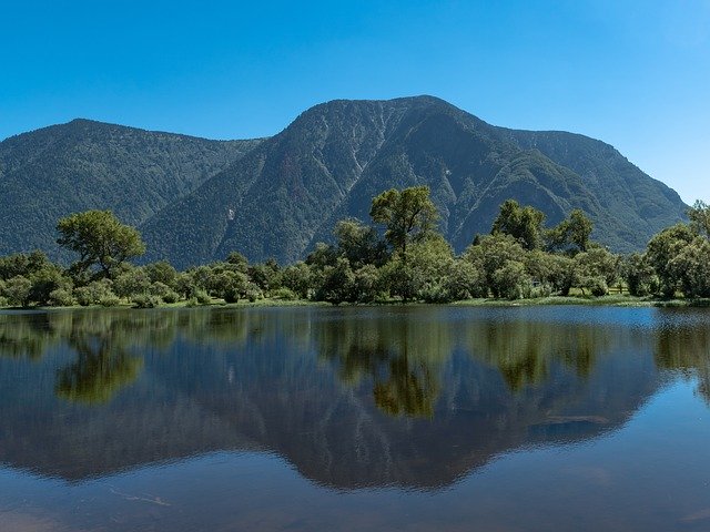 GIMP 온라인 이미지 편집기로 편집할 Lake Mountains Nature 무료 사진 템플릿 무료 다운로드