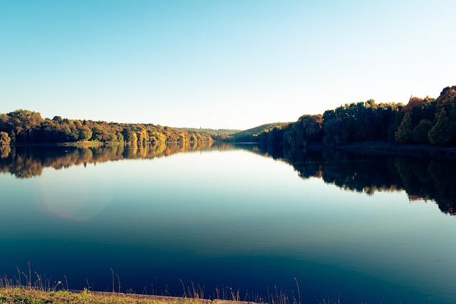 Free download lake nature fall autumn landscape free picture to be edited with GIMP free online image editor