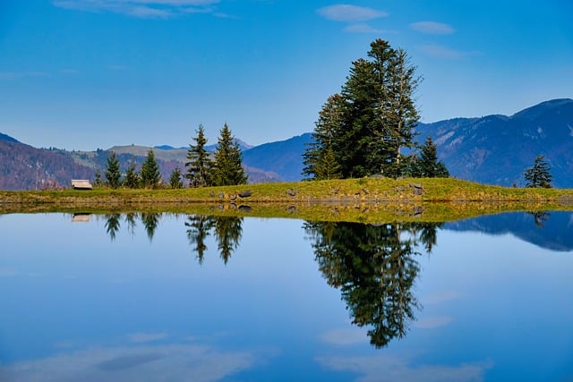 Free download lake nature mountains pond water free picture to be edited with GIMP free online image editor