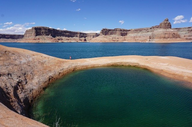 무료 다운로드 Lake Powell Pool - 무료 사진 또는 GIMP 온라인 이미지 편집기로 편집할 사진