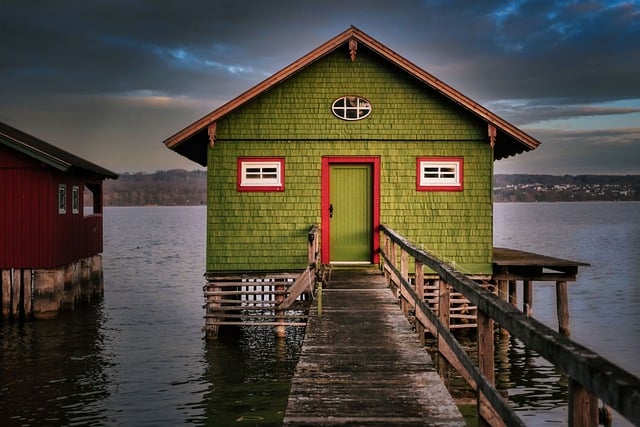 Free download lake riverbank ammersee water mood free picture to be edited with GIMP free online image editor