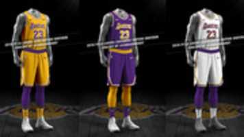Free download Lakers New Nike Jerseys 2018 19 free photo or picture to be edited with GIMP online image editor