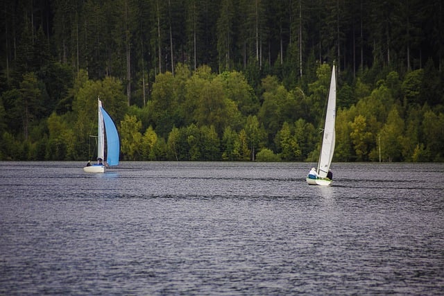 Free download lake sailboat sport boats dinghy free picture to be edited with GIMP free online image editor
