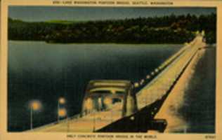 Free download Lake Washington Pontoon Bridge free photo or picture to be edited with GIMP online image editor