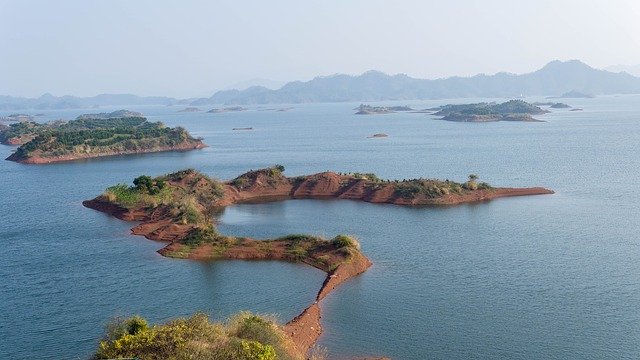 Muat turun percuma Lake Water Island The - foto atau gambar percuma untuk diedit dengan editor imej dalam talian GIMP