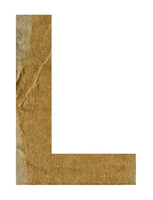 Free download L Alphabet Letter -  free illustration to be edited with GIMP free online image editor