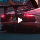 Lamborghini Tail Lights Live Wallpaper  screen for extension Chrome web store in OffiDocs Chromium