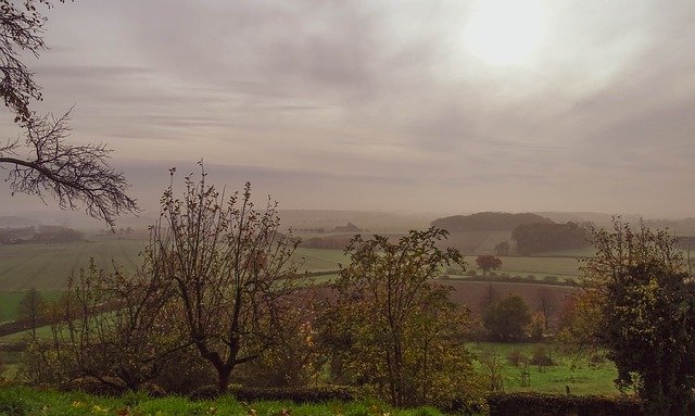 Template Photo Landscape Autumn Gloomy -  for OffiDocs