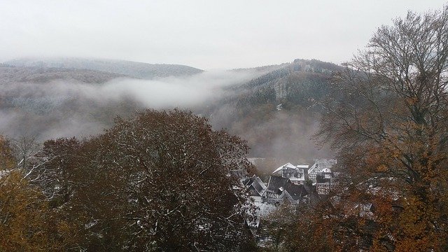 Скачать бесплатно Пейзаж Осенние горы - бесплатно фото или картинку для редактирования с помощью онлайн-редактора GIMP