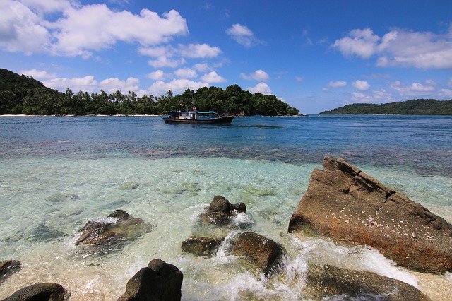 Muat turun percuma Landscape Beach Sea - foto atau gambar percuma untuk diedit dengan editor imej dalam talian GIMP