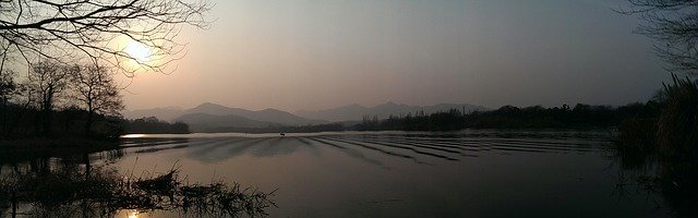 Descarga gratuita Landscape China Xihu - foto o imagen gratuita para editar con el editor de imágenes en línea GIMP