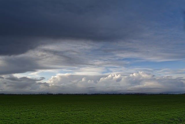 Free download landscape clouds pasture horizon free picture to be edited with GIMP free online image editor