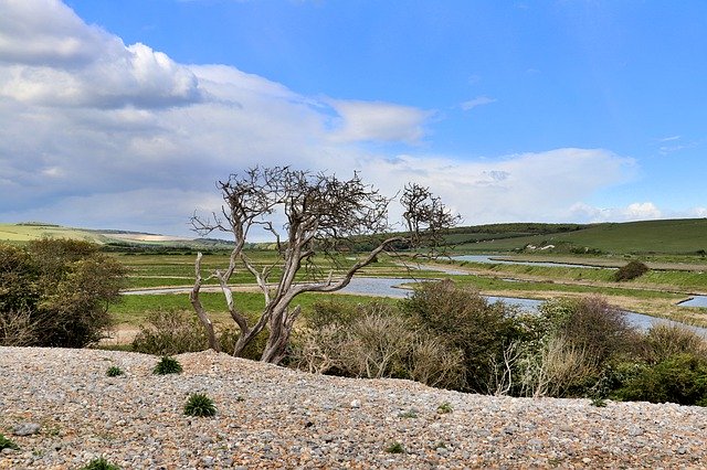 Download gratuito Landscape Coast England - foto o immagine gratuita da modificare con l'editor di immagini online di GIMP