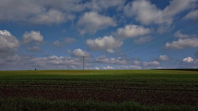 Free download Landscape Field Sky -  free photo or picture to be edited with GIMP online image editor