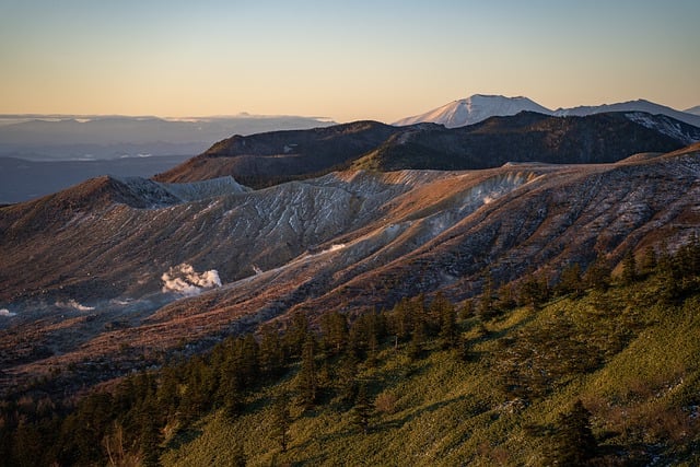 Free download landscape mountains sunset nature free picture to be edited with GIMP free online image editor